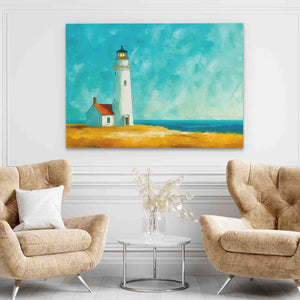 Lighthouse Hilltop - Luxury Wall Art