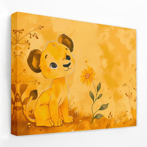 Lioness Cub - Luxury Wall Art