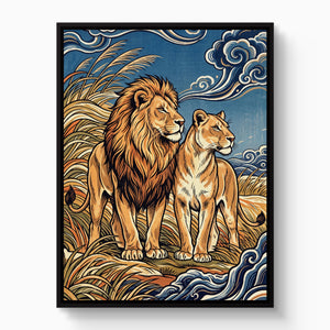 Lions Golden Watch โ lions golden watch white studio framed black
