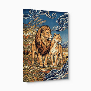 Lions Golden Watch โ lions golden watch angled flush print