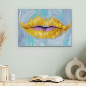 Lips of a Goddess - Luxury Wall Art