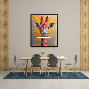 Liquid Giraffe - Luxury Wall Art