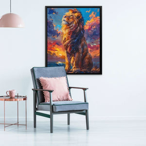 Looking to the Heavens - Large Modern Canvas Print