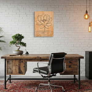 Lotus Golden Ripples โ lotus golden ripples sq bonsai office 1port flush print
