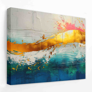 Luminous Wave - Wave Canvas Wall Art
