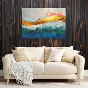 Luminous Wave - Luxury Wall Art