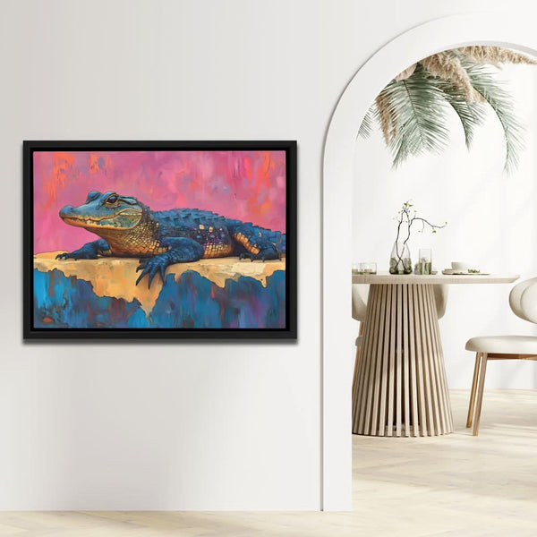 Luxury Crocodile in a room