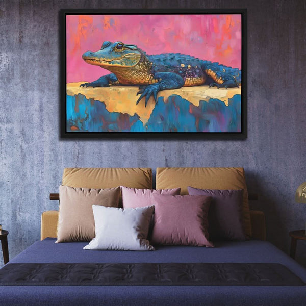 Luxury Crocodile in a room