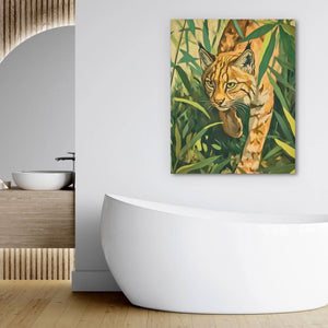 Lynx Jungle Stalker - Luxury Wall Art