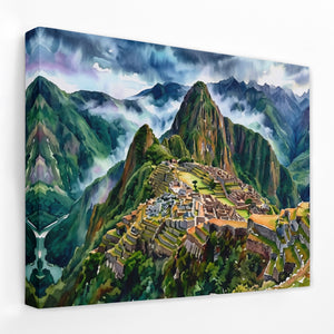 Machu Picchu Mist — Machu Picchu Mist Landscape Side View Mirror Wrap 135