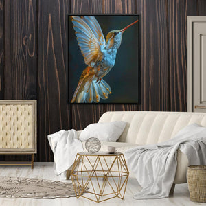 Magical Hummingbird - Luxury Wall Art