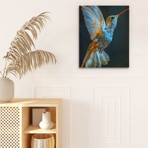 Magical Hummingbird - Bird Art for Bedroom