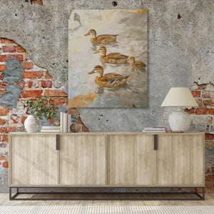 Mallard Ducklings - Luxury Wall Art