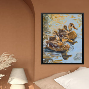 Mallard Family - Luxury Wall Art