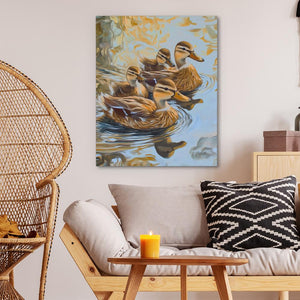 Mallard Family - Luxury Wall Art