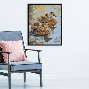 Mallard Family - Luxury Wall Art