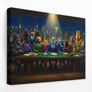 Mammals High Stakes — Mammals High Stakes Landscape Side View Mirror Wrap 136