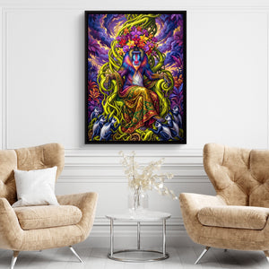 Mandrill Throne - Luxury Wall Art