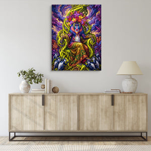 Mandrill Throne - Luxury Wall Art