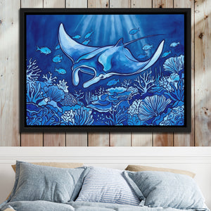 Manta Ray Descent — Manta Ray Descent Bed 2 Wood Panel 57