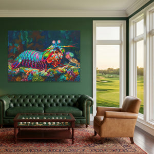 Mantis Shrimp Coral Kingdom — Mantis Shrimp Coral Kingdom Green Golf House Land 73