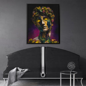 Marble Dreams Bloom - Luxury Wall Art