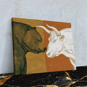 Market Tension Unleashed - Luxury Wall Art