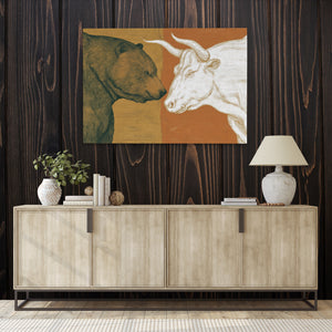 Market Tension Unleashed - Luxury Wall Art