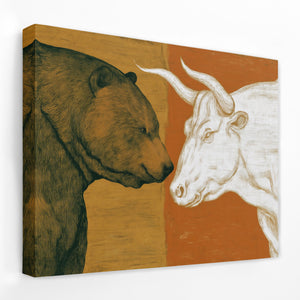 Market Tension Unleashed - Luxury Wall Art