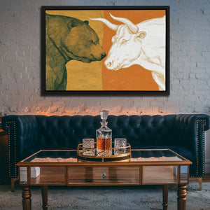 Market Tension Unleashed - Luxury Wall Art
