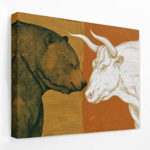 Market Tension Unleashed - Luxury Wall Art
