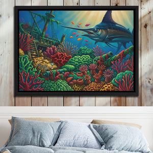Marlin Sunken Depths — Marlin Sunken Depths Bed 2 Wood Panel 58