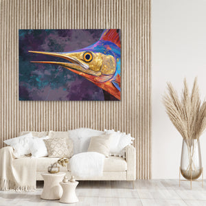 Marlin's Electric Storm - Luxury Wall Art