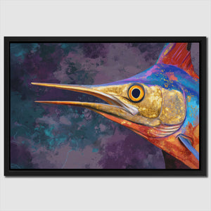 Marlin's Electric Storm - Luxury Wall Art