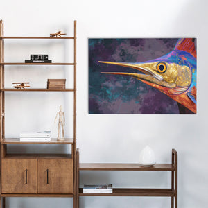 Marlin's Electric Storm - Luxury Wall Art