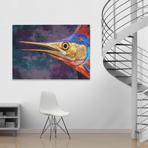 Marlin's Electric Storm - Luxury Wall Art