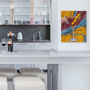 Martini at Midnight - Luxury Wall Art