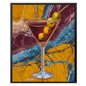 Martini at Midnight - Luxury Wall Art