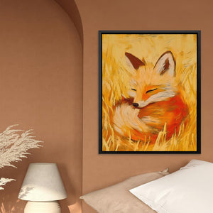 Meadow Dreams Fox - Luxury Wall Art