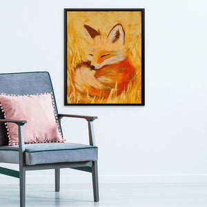 Meadow Dreams Fox - Luxury Wall Art