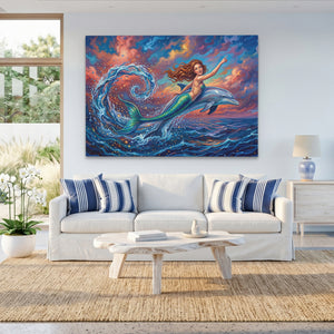 Mermaid Dolphin Dance โ Mermaid Dolphin Dance Beach House Land 40