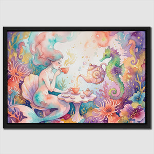 Mermaid Tea Time — Mermaid Tea Time Close Up Landscape 105