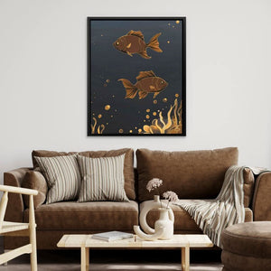 Midnight Currents - Luxury Wall Art