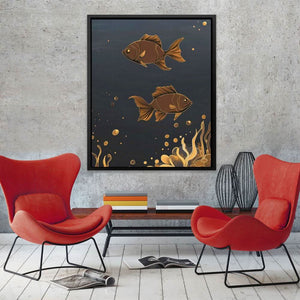 Midnight Currents - Luxury Wall Art