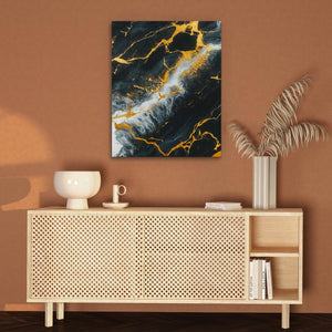 Midnight Veins - Luxury Wall Art