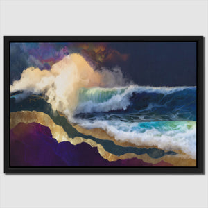 Midnight Waves Crashing โ Midnight Waves Crashing Close Up Landscape 101