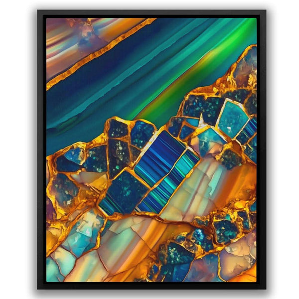 Mineral Color Spectrum in a room