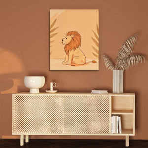 Miniature Lion - Animals Art for Bedroom