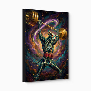 Minotaur Cosmic Lift — minotaur cosmic lift angled flush print