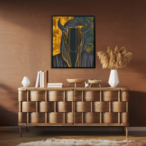 Minotaur's Molten Crown - Luxury Wall Art